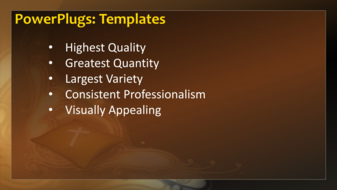 PPT Template - faith, abstract, religion - Text Slide